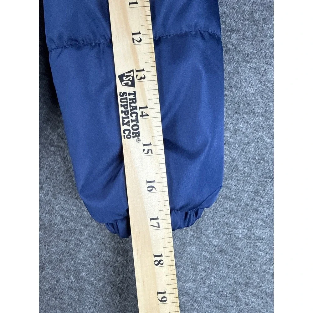 OshKosh B'gosh‎ Kids L7 Puffer Jacket Hooded Blue Red Winter Warm Sherpa Lined